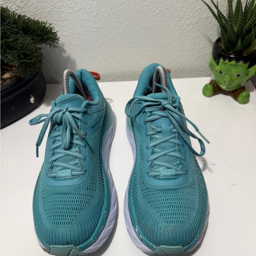 Hoka bondi 7 😍Teal Athletic Shoes - Picture 4 of 8